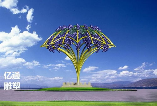 隨州戶外葡萄雕塑的用途