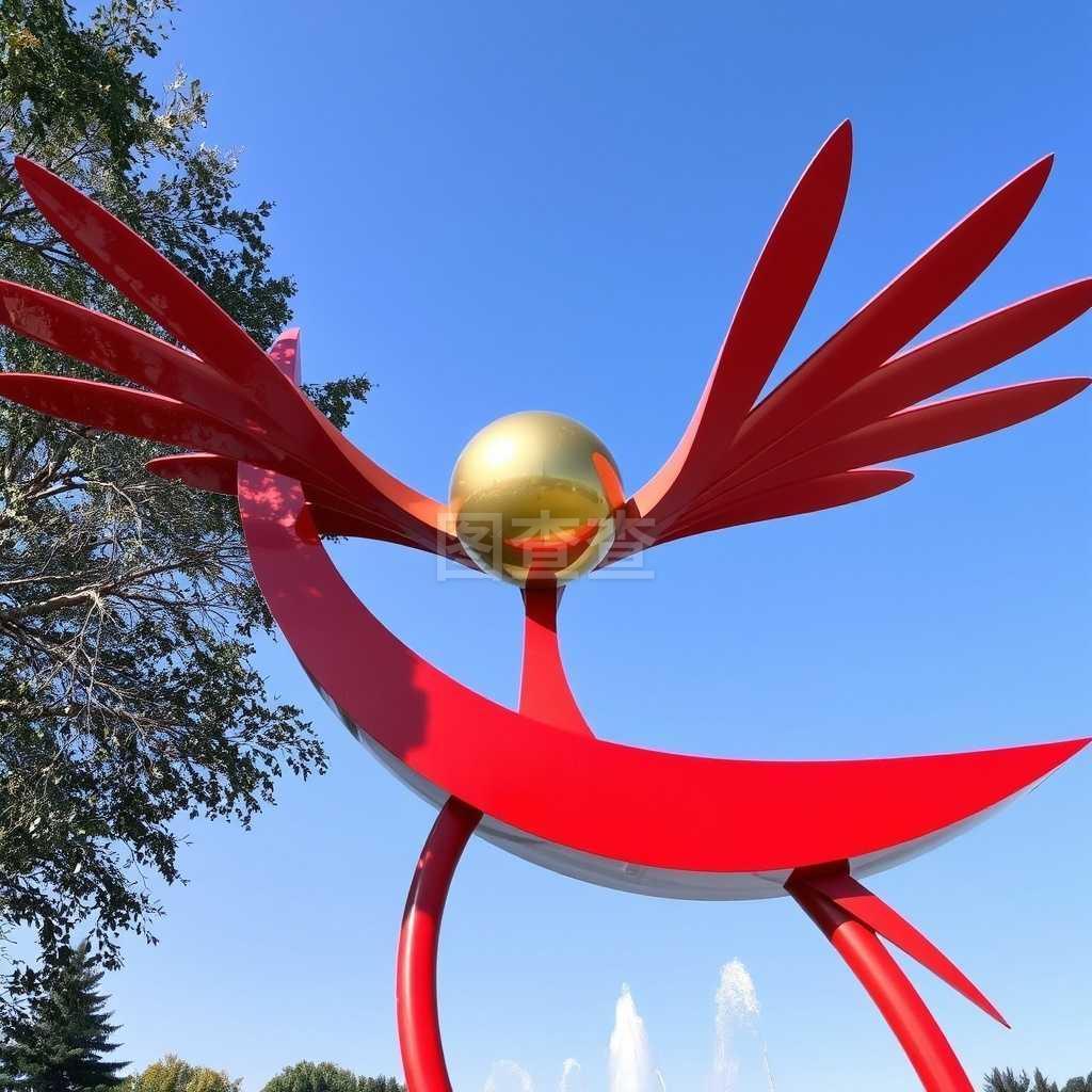 戶外陳美藝術景觀雕塑 創意不銹鋼景觀擺件